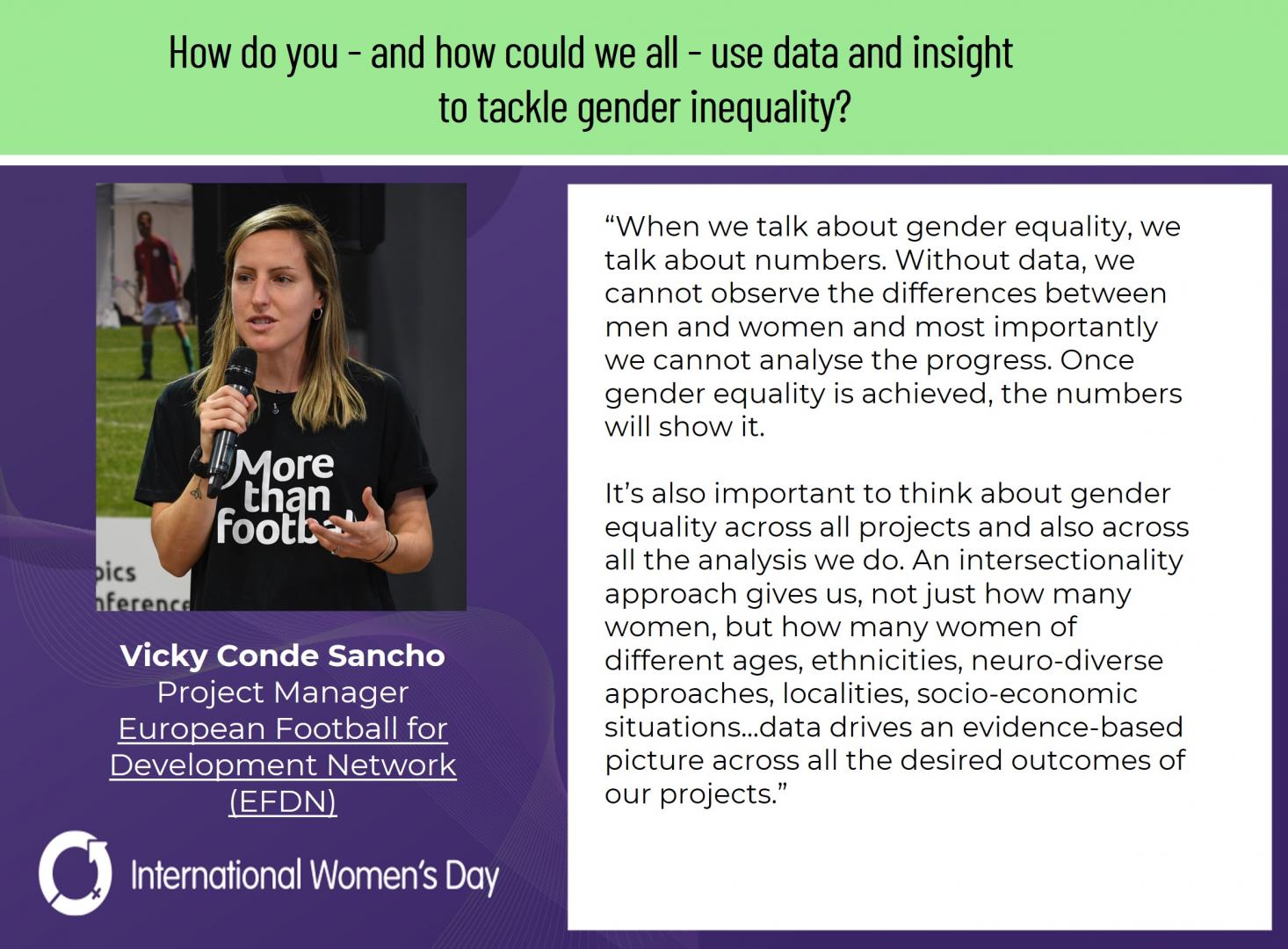 Vicky Conde Sancho - EFDN